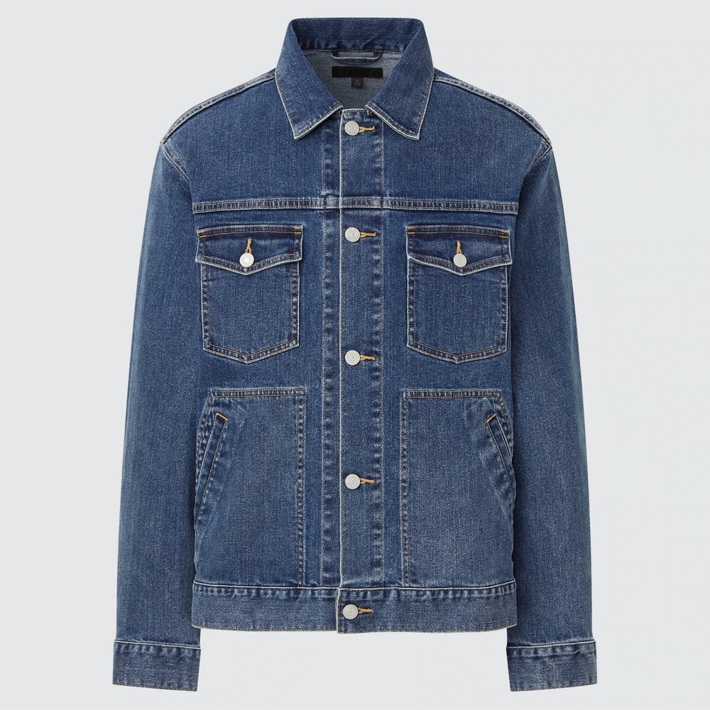 Vintage Original Uniqlo Japan Denim Trucker Jacket